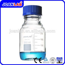 JOAN Lab 250ML Botella de Reactivo de Vidrio Pyrex con Tapón GL45 Fabricación